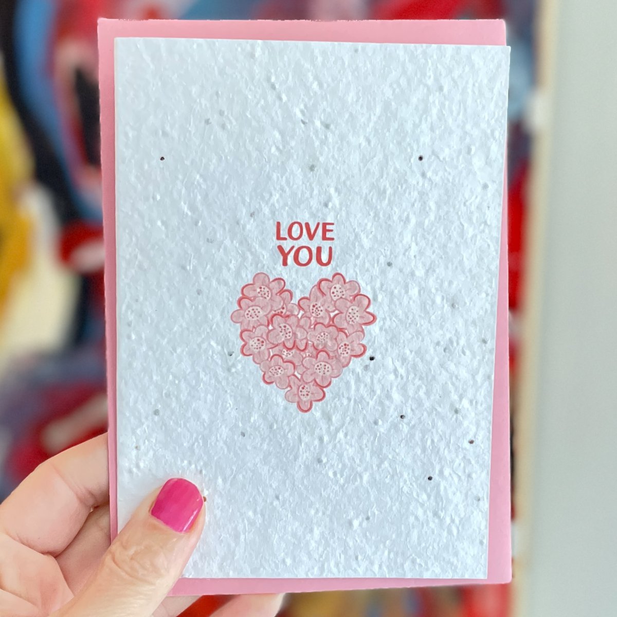 LyndsayMoon's tweet photo. 🌸 Hello @TheoPaphitis 🌸 I’m Lyndsay Moon. I've created a range of blooming lovely🌱plantable🌱 greetings cards 🌸 Each card has seeds embedded in it and grows a variety of wildflowers when planted 🌸 Prolonging the joy and saving on landfill - yay!🌸 #sbs https://t.co/U1JETETUMk