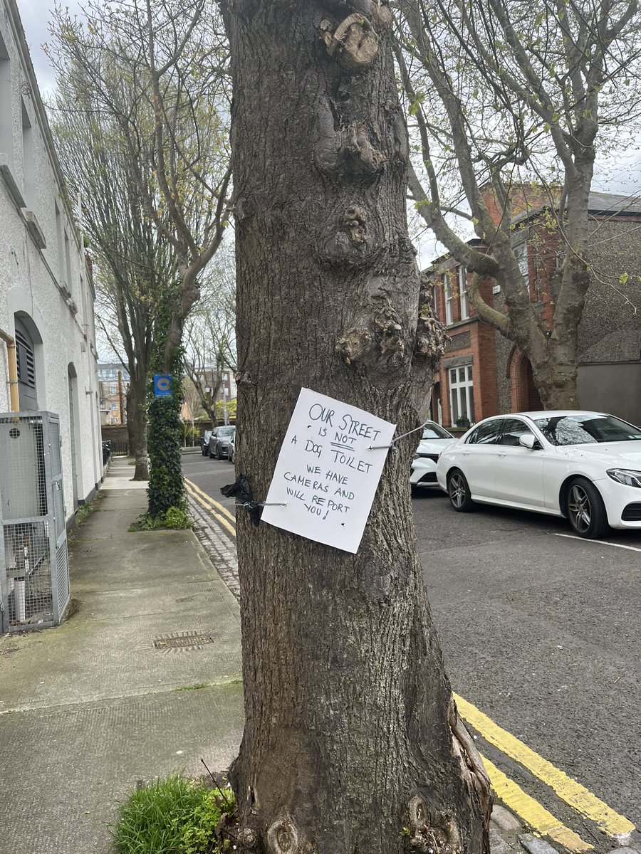 It’s a pity that Dún Laoghaire residents have to go to such lengths to remind people to clean up after their pets. #DunLaoghaire #ScoopThePoop