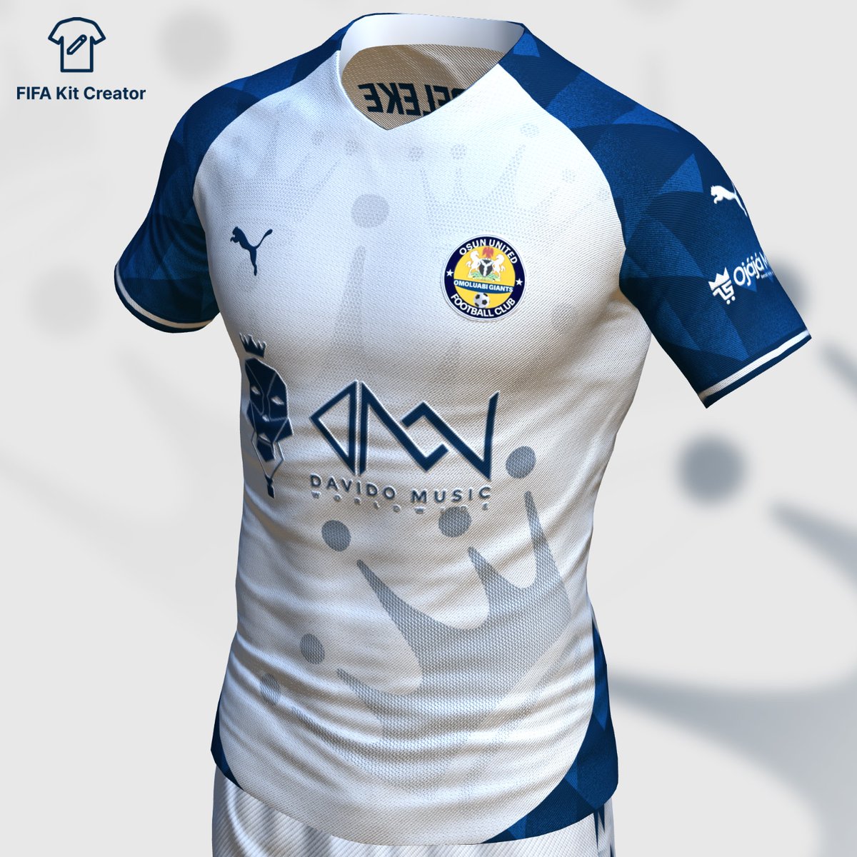 FIRSTMANOLANIBI's tweet photo. Please support our efforts in acquiring a #Jersey sponsorship deal with @Davido  &amp; @Puma for our state club @OsunUnitedFc by sharing till it notice.
We want the true #Imole rebrand for the state and Sports kit can add to it.
#Davido #Football #Puma #OoniOfIfe #Brand #Plug https://t.co/UKXltCxcuw