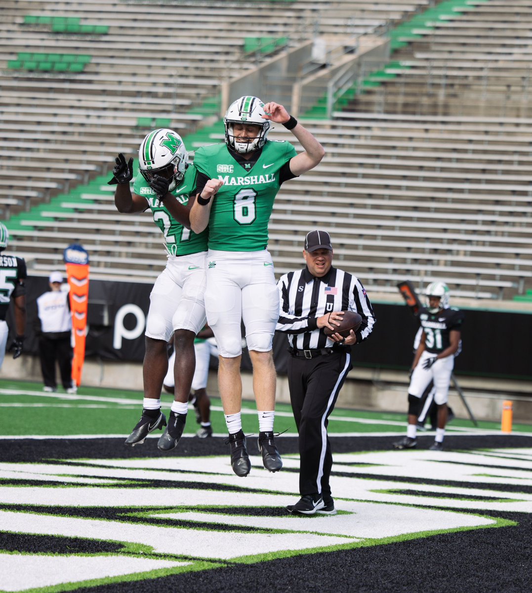 Less than 1️⃣ week away from the 2024 Spring Game! Make sure you purchase your tickets and parking pass today! 🎟️: bit.ly/FBSpringGameTi… #WeAreMarshall