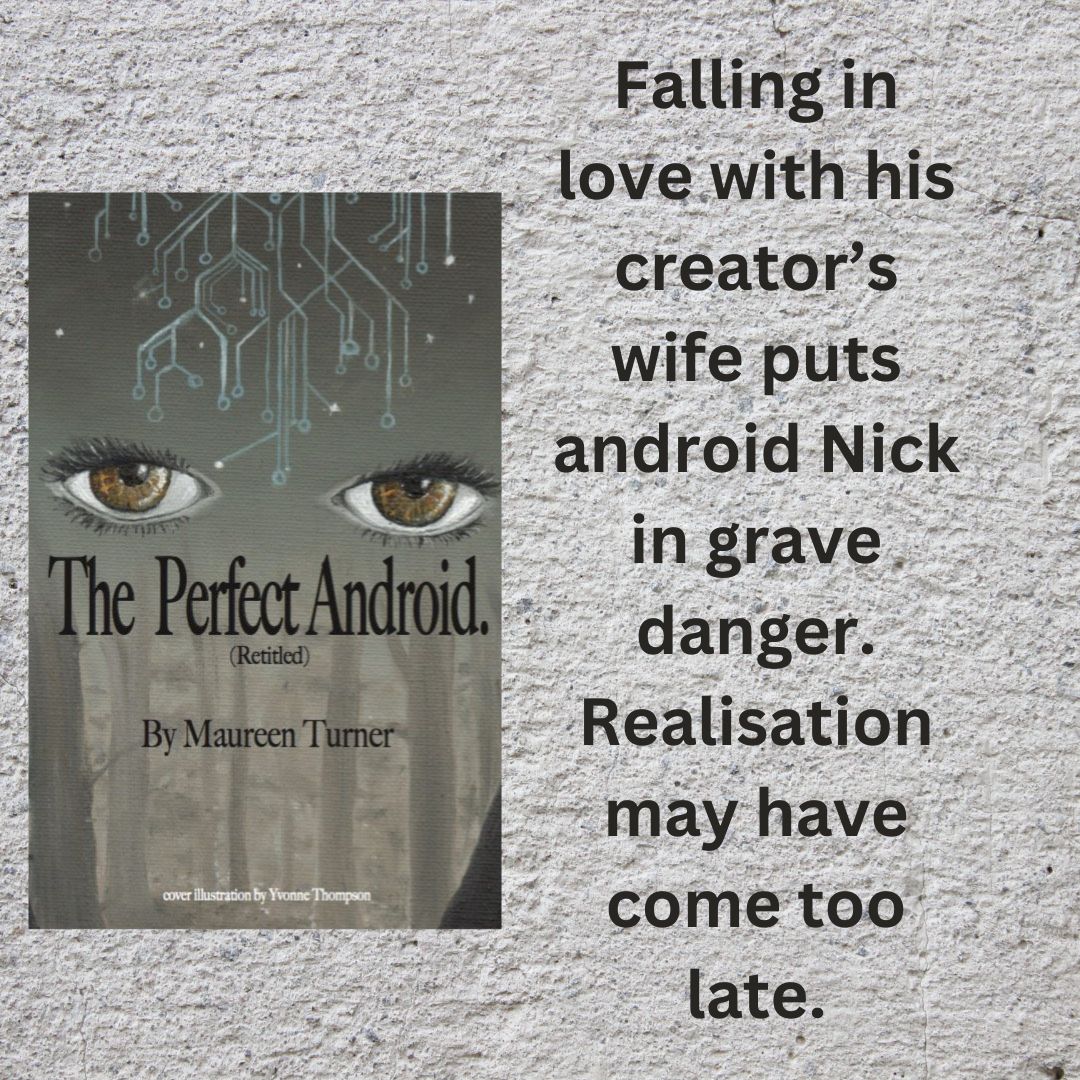 Slowly, little by little, she was rebuilding her life. Perhaps, given enough time she would not ache for a life that had been snatched away. THE PERFECT ANDROID U.K. amazon.co.uk/s?k=the+perfec… U.S.A. amazon.com/Perfect-Androi……