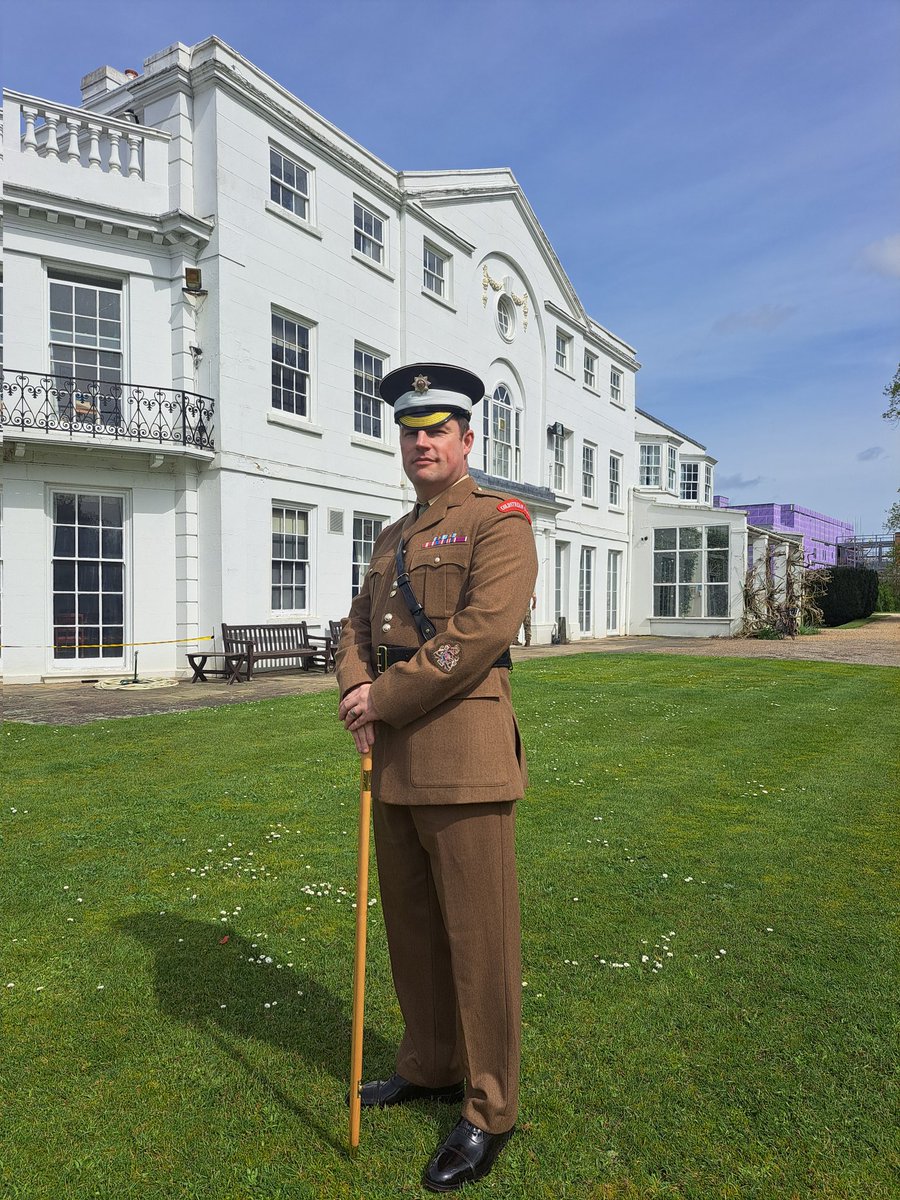 Delighted to take over as the Regimental Sergeant Major at the Cadet Training Centre, Frimley. @ArmyCadetsUK @ColdstreamGds