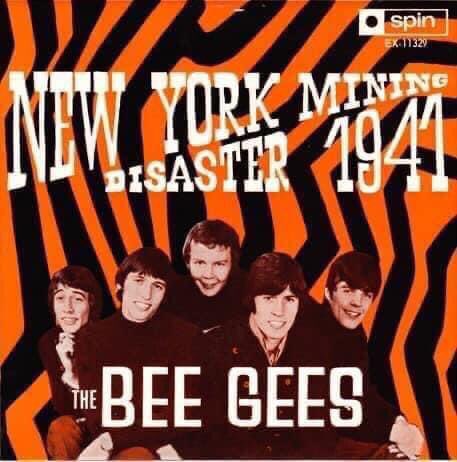 'New York Mining Disaster 1941' (Vince’s first hit single outside Australia) was released 57 years ago today. @TheBeeGees1967