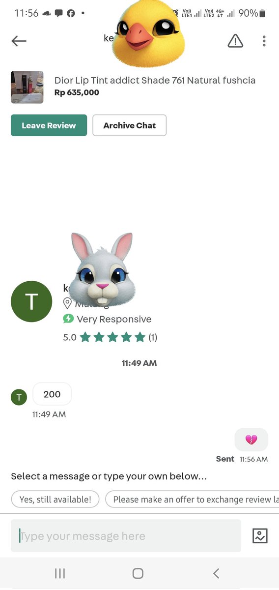 Suka gemes kalo org ngebid nya ga pake mikir. Dikira cuannya 500rb kali ah sist 🥲