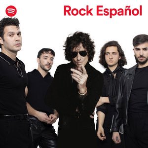 La canción 'La Salvación', colaboración entre Arde Bogotá y Bunbury, destaca en la portada de la playlist 'Rock Español' en Spotify. spoti.fi/3TScg6G