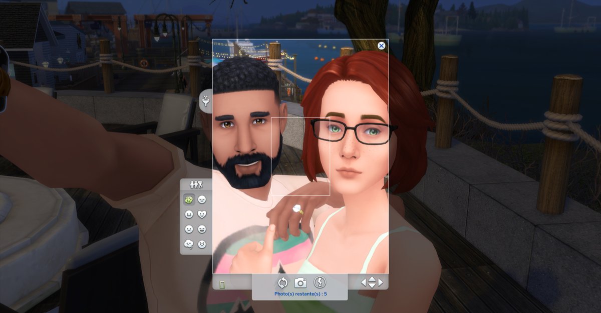 Harirsims's tweet photo. I'm starting a townies makeover, and the pancakes are first:

I'll always try to make no cc &amp; cc version
#TheSims4 #ShowUsYourSims https://t.co/UNp3gt8rag