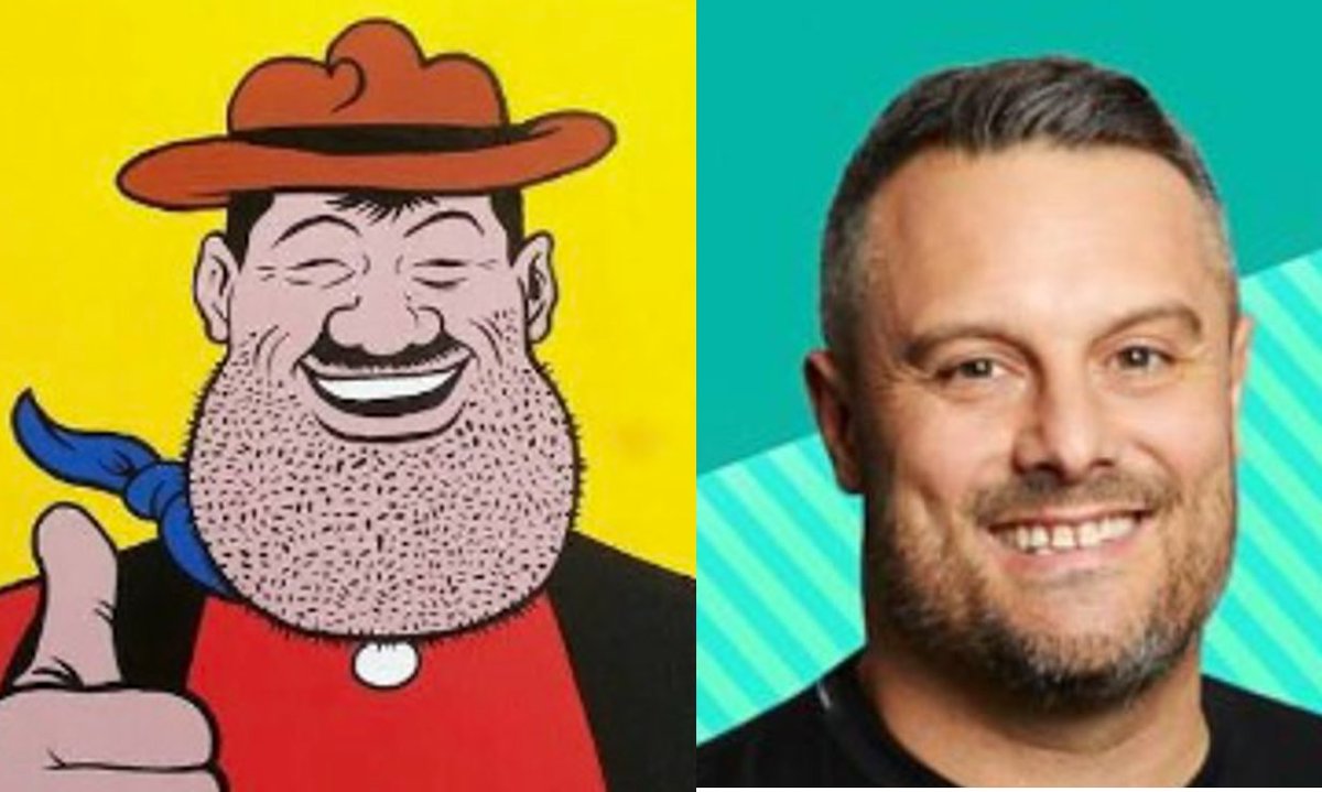 eddyben's tweet photo. @DFletcherSport Shoe in to play Desperate Dan should they look to make a live-action version of Beano's beloved character. https://t.co/bboZLoSc29
