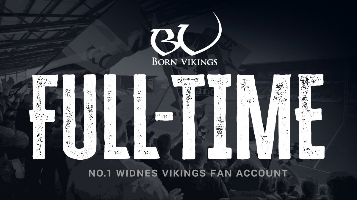 Full-Time

Widnes 40-14 Halifax 

#UpTheVikings 🤘 ⚫️⚪️