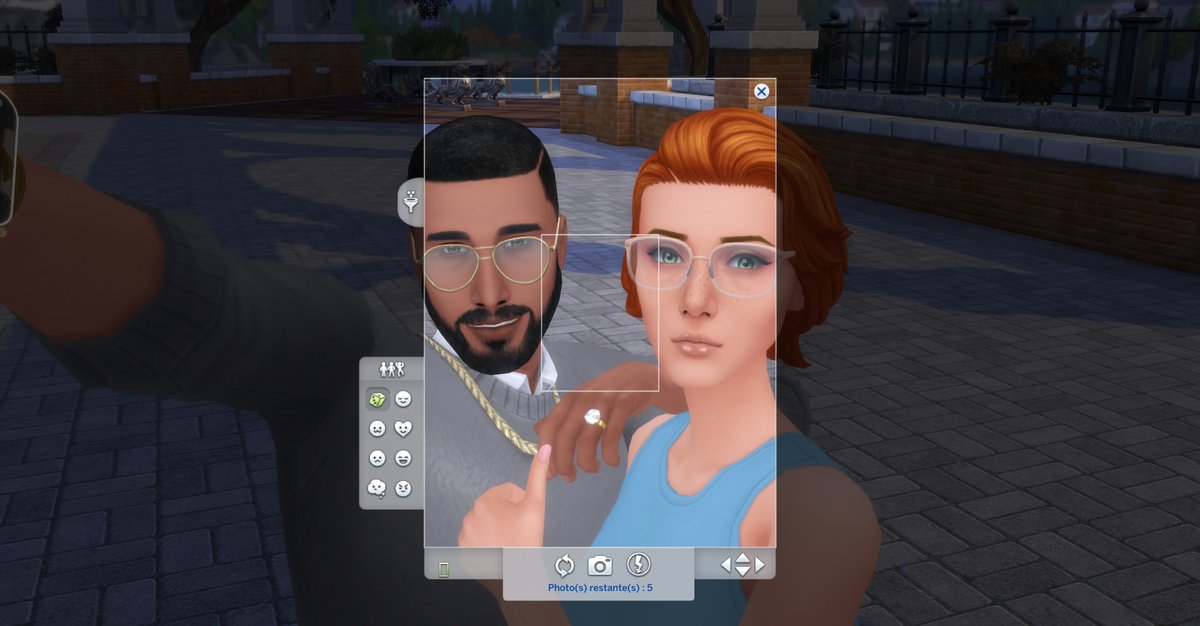 Harirsims's tweet photo. I'm starting a townies makeover, and the pancakes are first:

I'll always try to make no cc &amp; cc version
#TheSims4 #ShowUsYourSims https://t.co/UNp3gt8rag