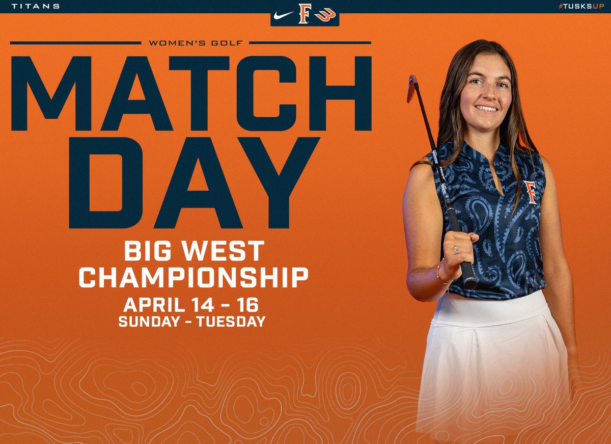 It's day one of the Big West Championship! The first Titan tees off at 9:20 a.m. Live Stats: results.golfstat.com/public/leaderb… #TusksUp