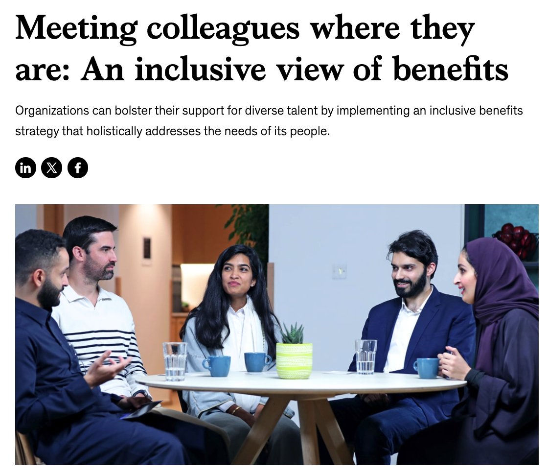 Meeting colleagues where they are: An inclusive view of benefits ow.ly/RpPW50Ra96S #Reward #HR #Diversity