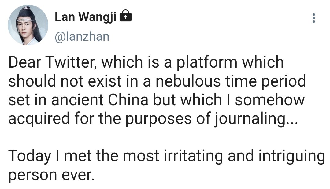 Hello and welcome to CQL From LWJ's POV Except it is in Twitter Format ...