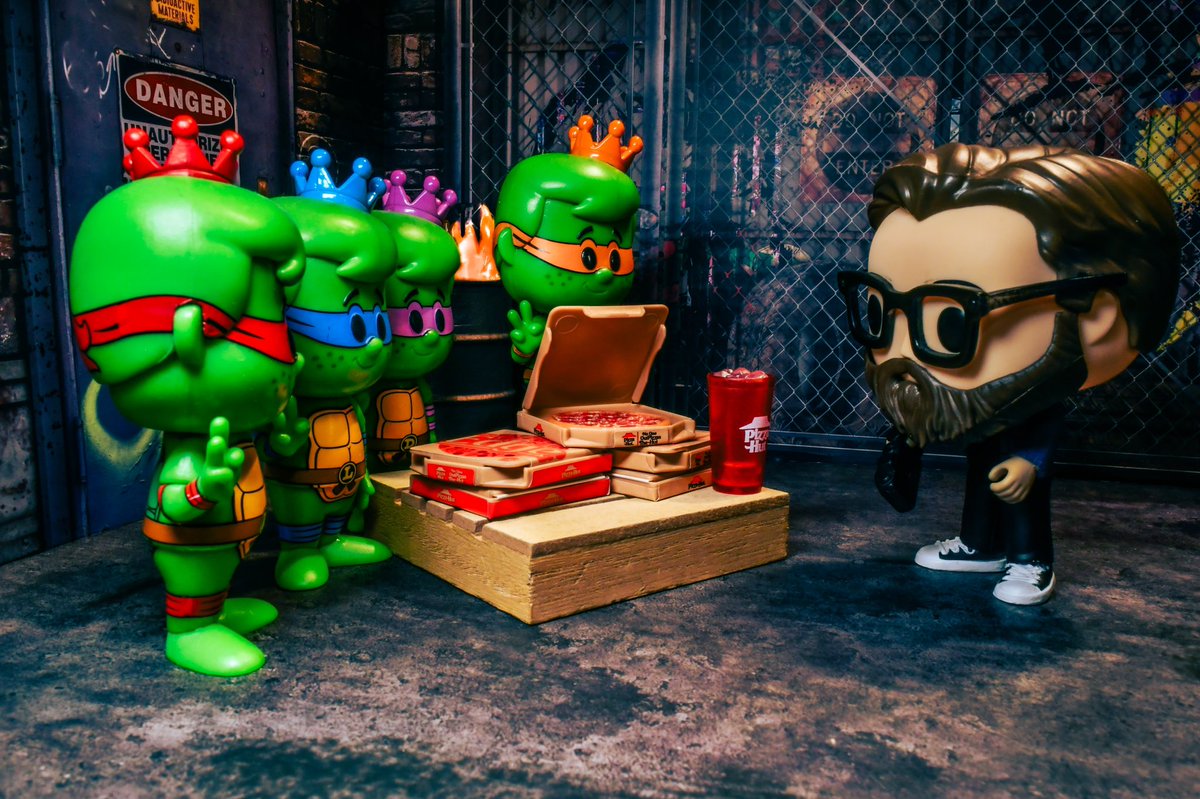 Here’s a behind the scene shot from yesterday’s @OriginalFunko Funko soda. It’s a picture of me taking a picture of the sodas! #inception #funko