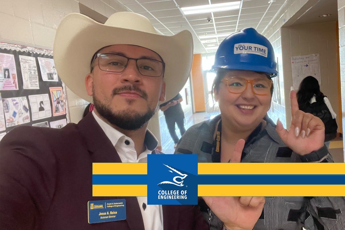 TAMUKEngineer's tweet photo. At #TAMUKengineering, we're not just dreaming about tomorrow β we're building it, one student at a time!
Are you ready to engineer the future with us at #JavelinaNation? Message us today for more information! #TAMUK https://t.co/G0Hbgr5RF6