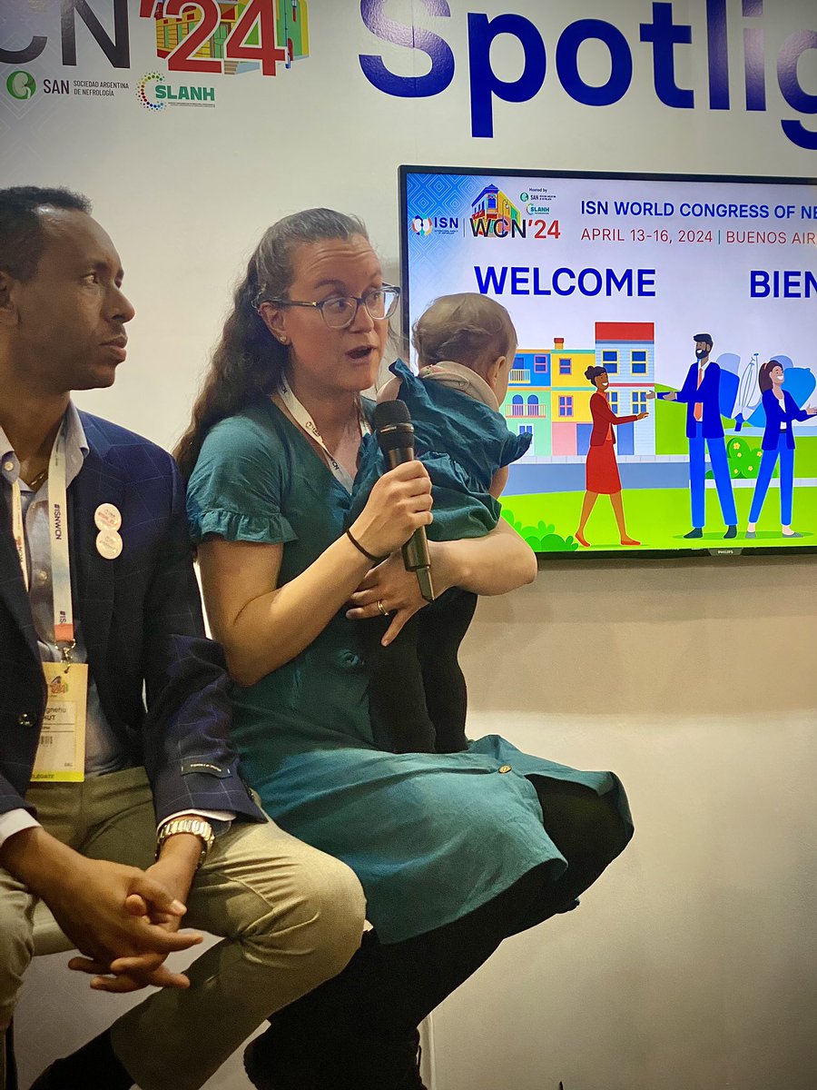 catochita's tweet photo. Deeply inspired by the testimonials of the #ISNELP #EmergingLeaders and touched by this image of a strong woman embracing #Maternity while being a leader in the #Nephrology field ❤️ @womeninnephro First day #ISNWCN @ISNkidneycare @ISNWCN #GlobalKidneyHealth https://t.co/YNmDKGzeT2