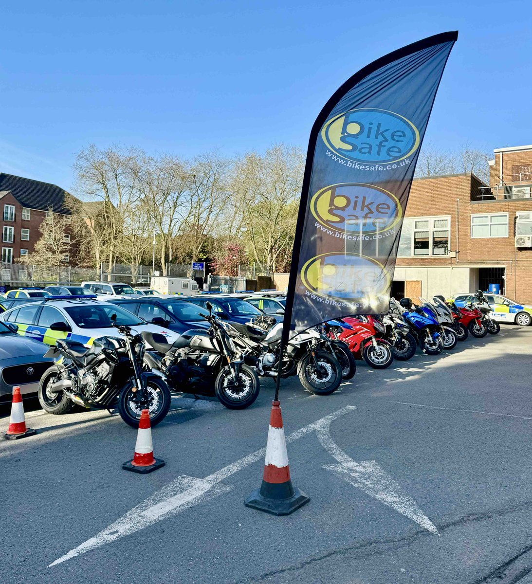 We’ve had a great turn out on BikeSafe today! To book your spot follow the link… 🏍️ 🏍️🏍️ bikesafe.co.uk/westmidlands