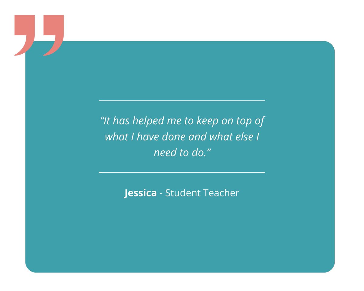 MosaicPenrose's tweet photo. We know becoming a teacher is a big undertaking. Mosaic for #ITTE helps trainee teachers take away some of the stress making it easy to see what is expected throughout their course & quick to look back and reflect.
#ITT #TraineeTeacher https://t.co/tYmfgteFqq