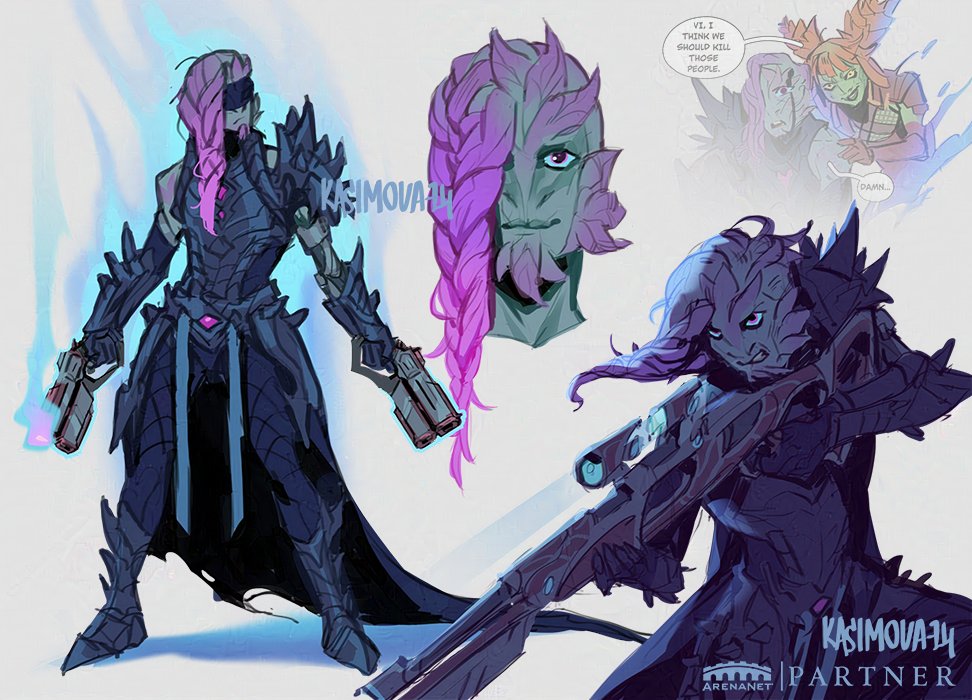 Meet Vinca, a sylvari revenant, who chose Scarlet as his legend. What could go wrong? #GuildWars2