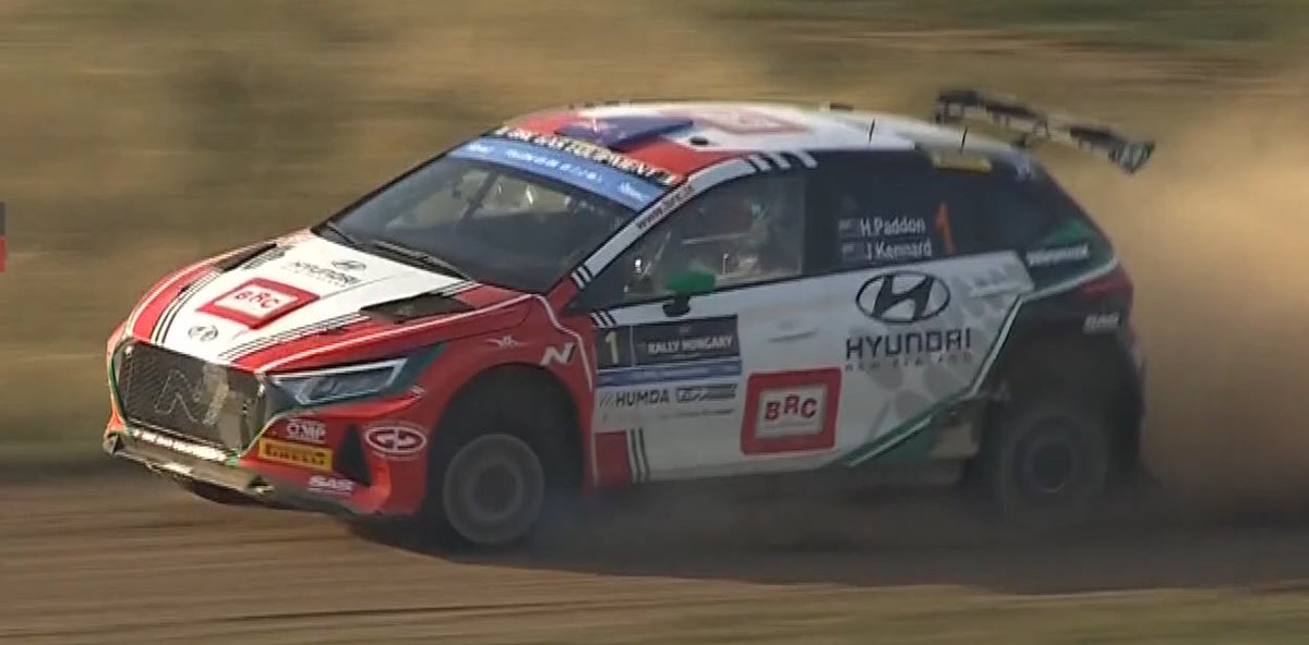 PADDON FRONT LEFT PUNCTURE, HUGE SHAME!

He is dropping 33 seconds to Franceschi in the split, Csomos could be on for a home podium!

#RallyHungary