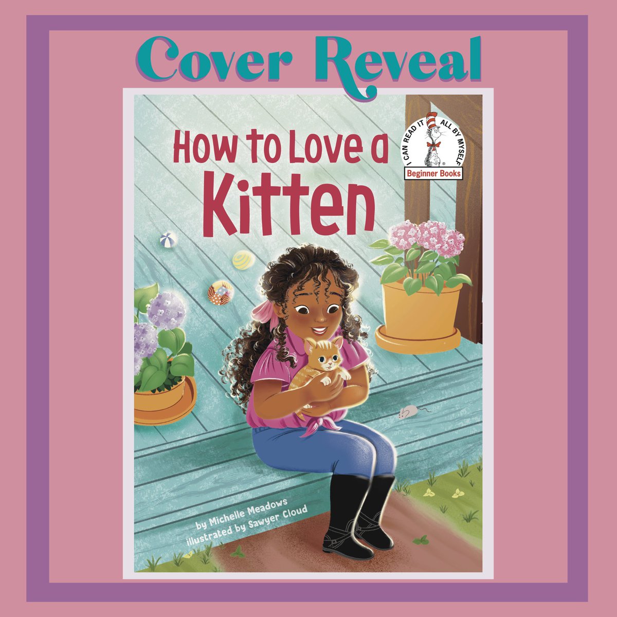 ✨Cover reveal✨ So happy to share my next book« How To Love A Kitten »coming on May 07th. Thanks to the amazing author @MMeadowsBooks ,our publisher @penguinrandom and my lovely agency @advocateart01 for this lovely project 💛 #begginerbooks #coverreveal #kidlit #childrensbook