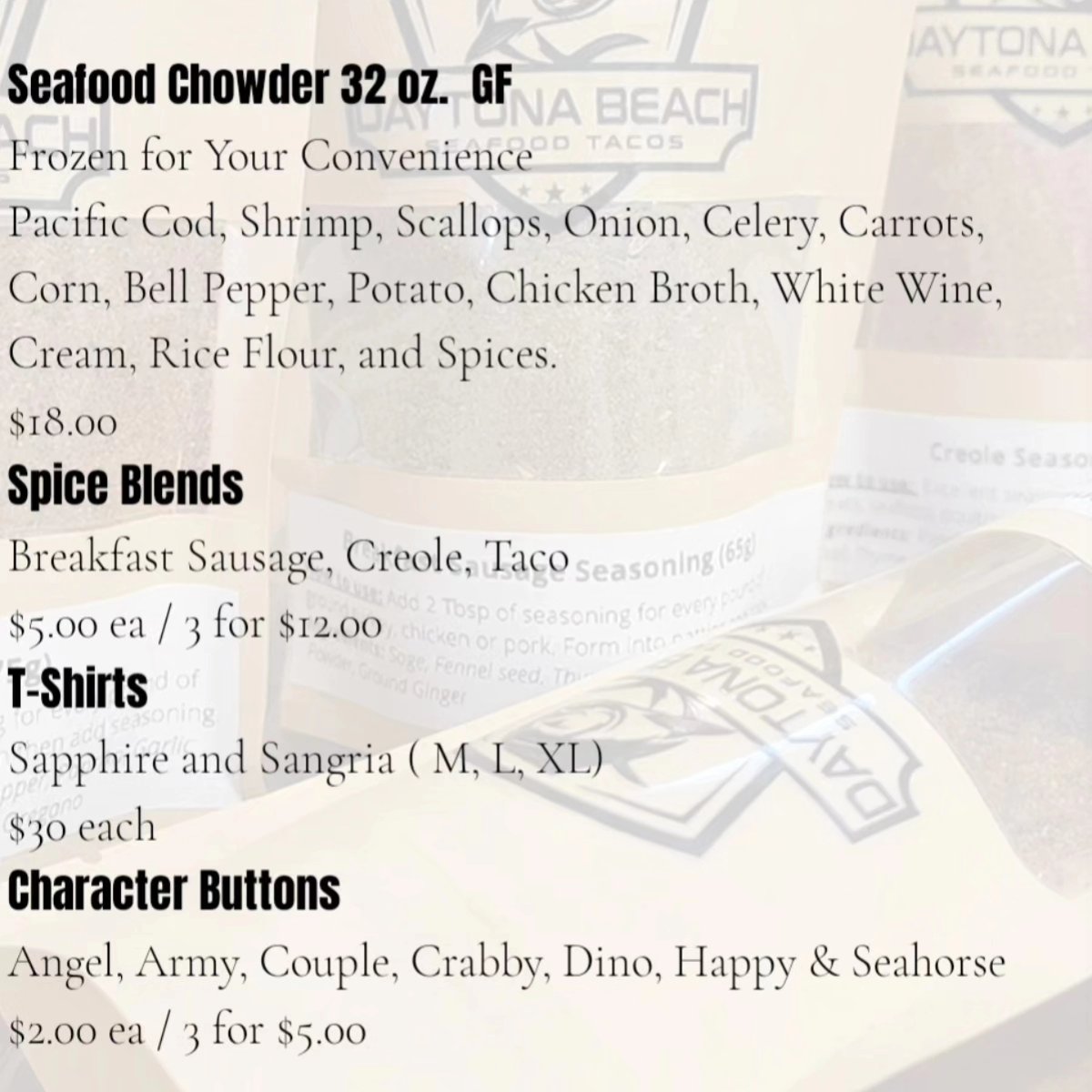 Daytona Beach Seafood Tacos tweet media