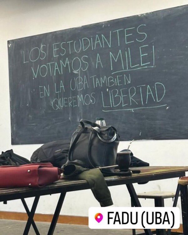 Siempre tenés la libertad de cambiarte a una privada y no romper más las pelotas en la UBA