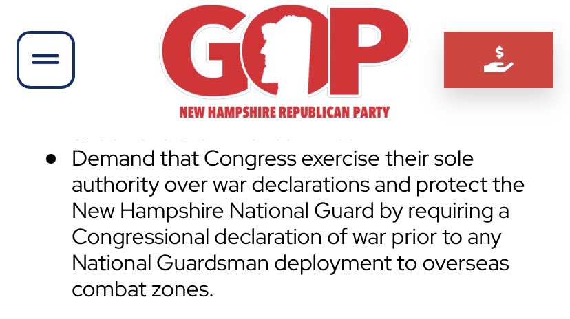 Defend the Guard is now part of the NHGOP platform