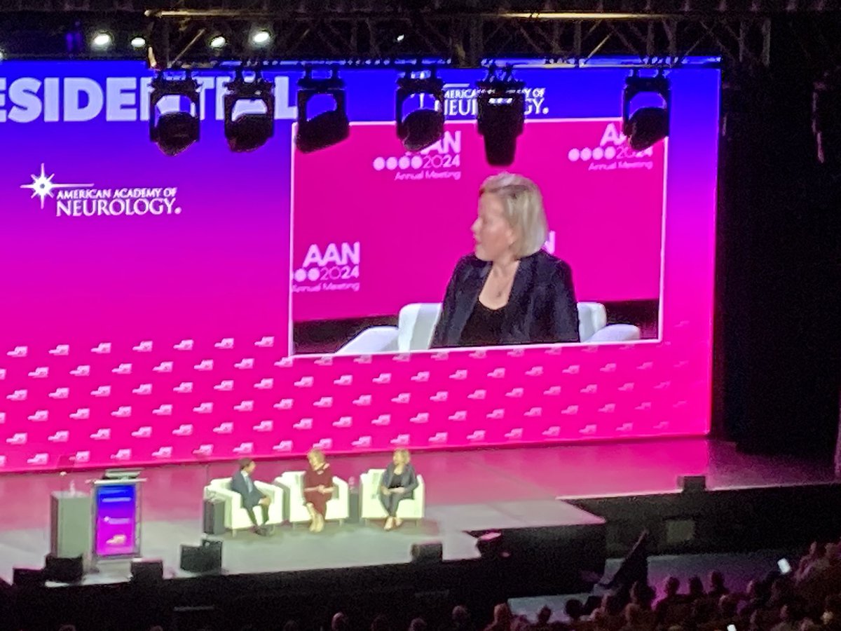 MphStanley's tweet image. #AANAM2024 with @nsanar talking to @drsanjaygupta . Glad journalism is being put front and center, neurologists have an important role communicating to the public why brains matter in current events