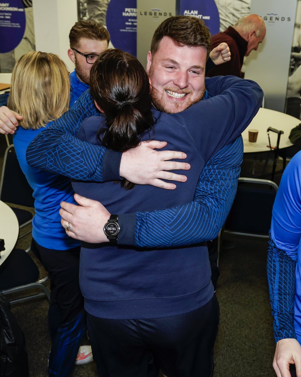 Take it in gaffer… This is YOUR moment 🤩💙