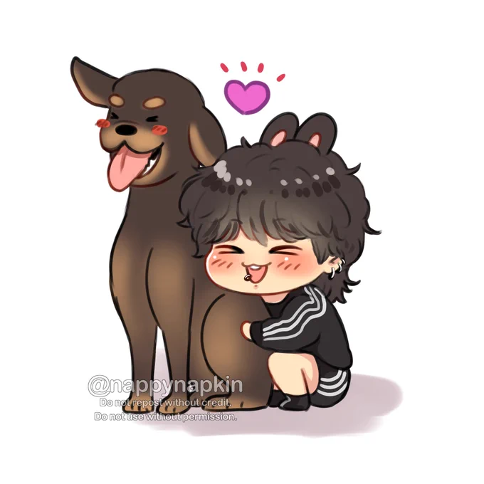 Dad and his son #jungkook #bam #btsfanart 