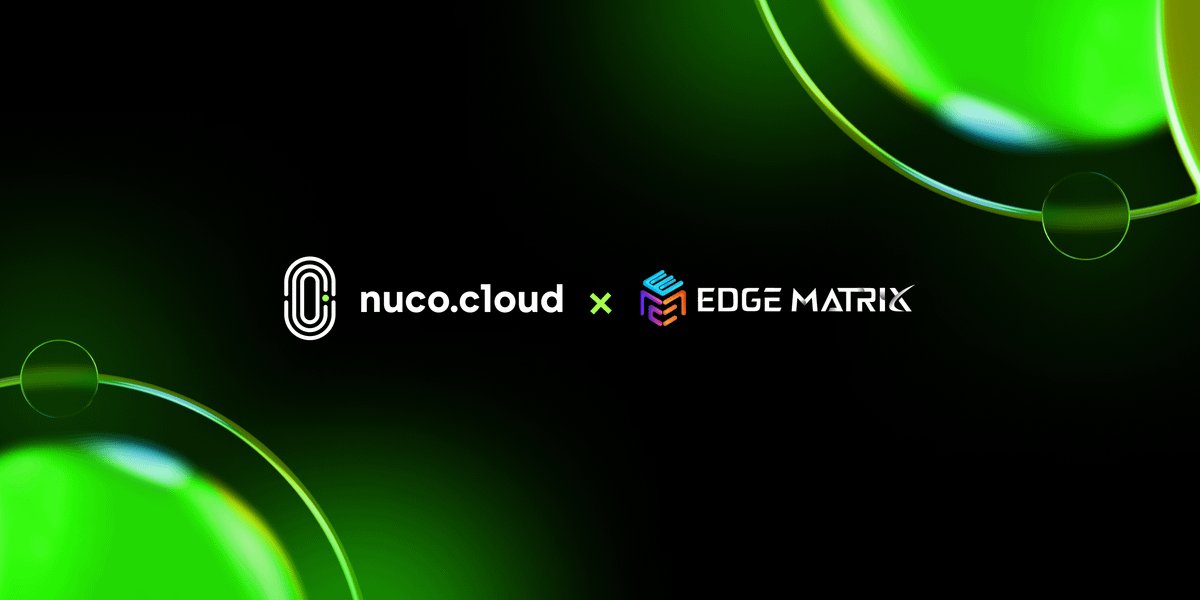 🌀 @nucocloud has announced their integration with @EMCprotocol 

🌀 #NucoCloud Enabling tomorrow’s tech with scalable, sustainable computing power and up to a 90% cost reduction.

🔽VISIT
nuco.cloud