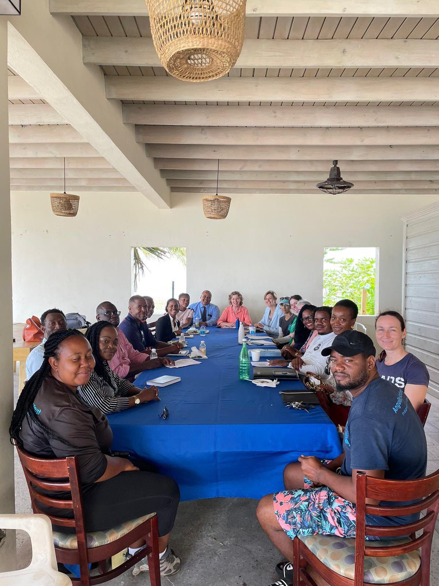 Anguilla has big ambitions for sustainability, it’s been great to see some of their creative biodiversity & conservation projects. Great to work with #UKOverseasTerritories on sustainable dev & biodiversity strategies - thnx to @axatrust & @GovAnguilla for supporting my visit