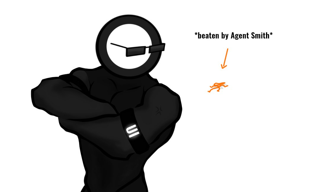 Don’t mess with Agent Smith 
#animationvsanimator