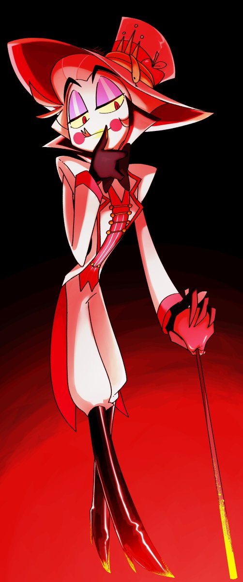 soda_as's tweet image. #HazbinHotelLucifer