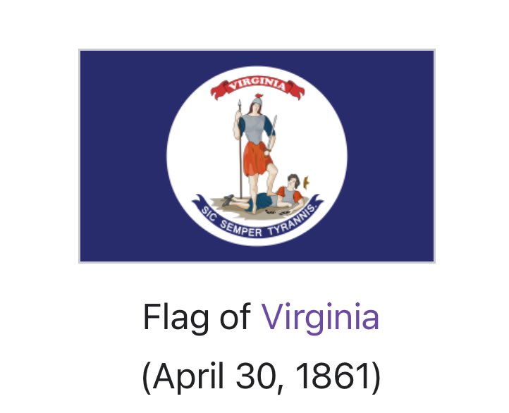 Why did they use the Virginia confederate flag 🤨🤨🤨