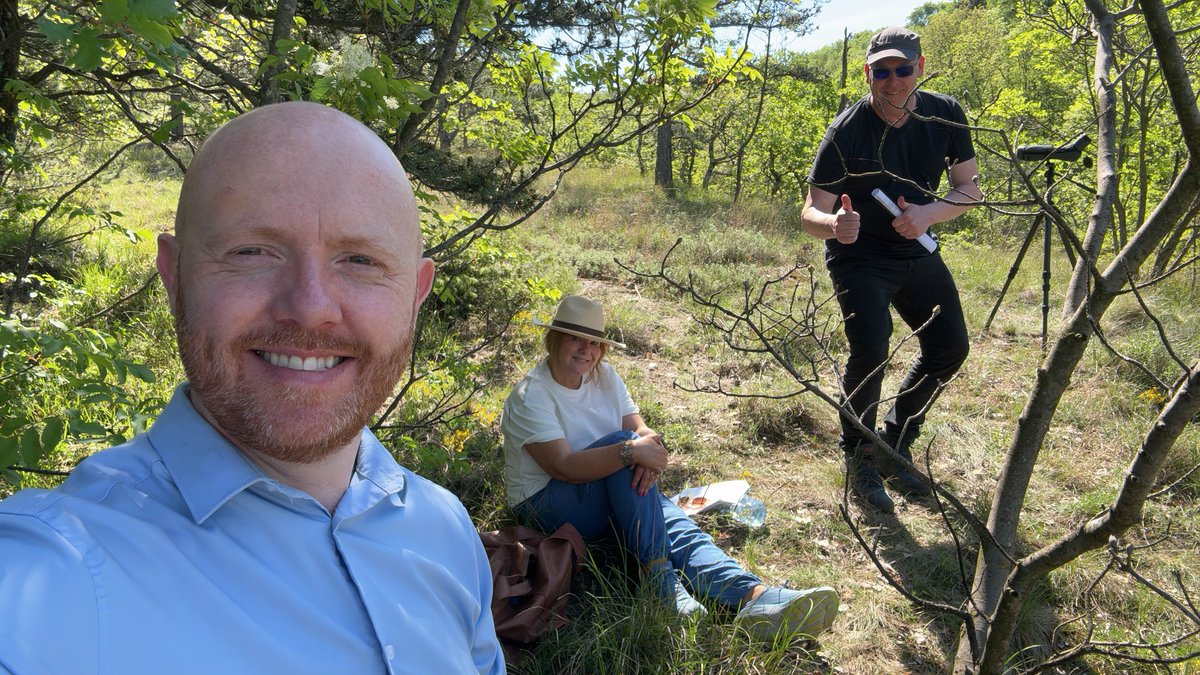 barrabest's tweet image. It was a hot day for the 1st day of filming in Slovenia. Close to 30C. Dare I say that I’m missing Irish weather?  #GingerProblems