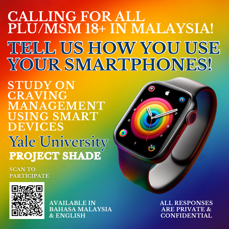CFmPodcasting's tweet photo. Calling 4 all PLU18+ in Malaysia!Kami perlu lagi 300 peserta dalam kajian dari Yale University yg akan memanfaatkan komuniti kita ini. Masa semakin suntuk, kami menyeru semua individu MSM di Malaysia untuk membantu menjayakan kajian ini. Klik sini:https://t.co/fxNleOM2oZ… 😘🙏🌈 https://t.co/LQfn28eQll