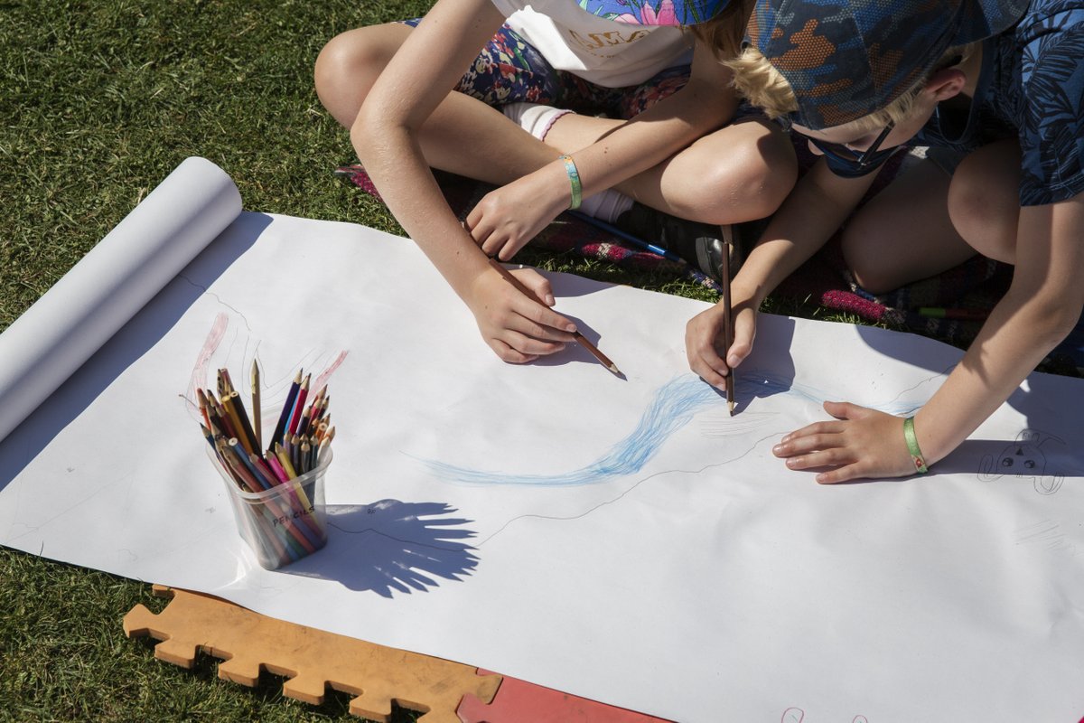 Looking for something #creative to do over May half term? Why not come along to Newark Park, where you can unleash your inner artist using our art boxes? There will also be some lawn games for those keen to get active. #HalfTermFun #art #games