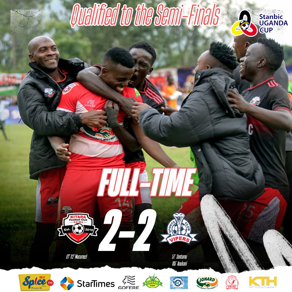 We maintained the rhythm, the hunger and I love that about the team as we extinguished the non-venomous viper.😉🤫🥳 #PrideOfBunyoro
