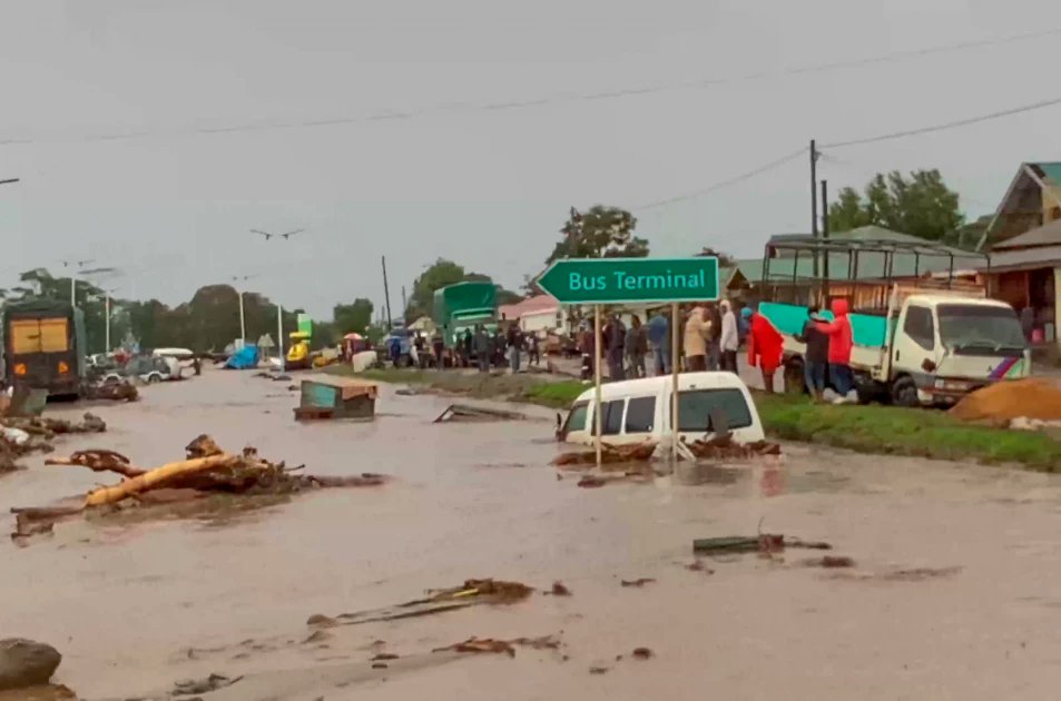 Heavy rains and floods kill 58 in Tanzania.