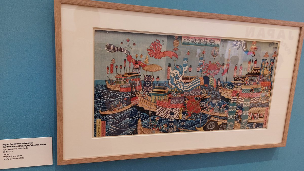 teachergreaves's tweet photo. Some favourites from the Myths to Manga exhibit at the @young_vam V&amp;A museum. Liked the double-decker horse and carriage and check out that detail in the sea creature :) https://t.co/X48elEXTFO