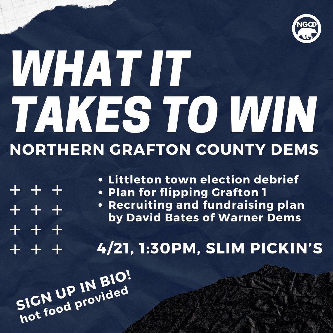 Northern Grafton County Dems tweet media