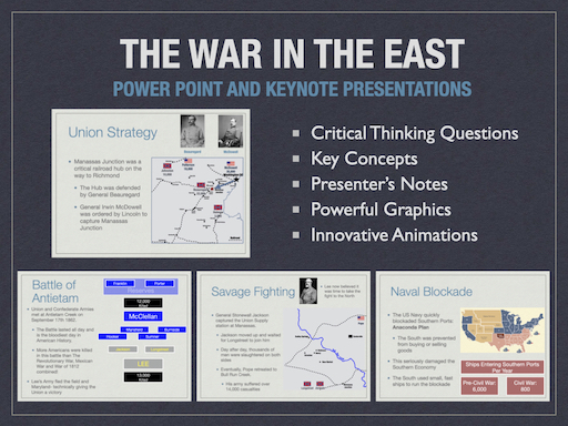 #USHistory Presentation #CivilWar The War In The East 1861-1862 historysimulation.com/the-civil-war-…