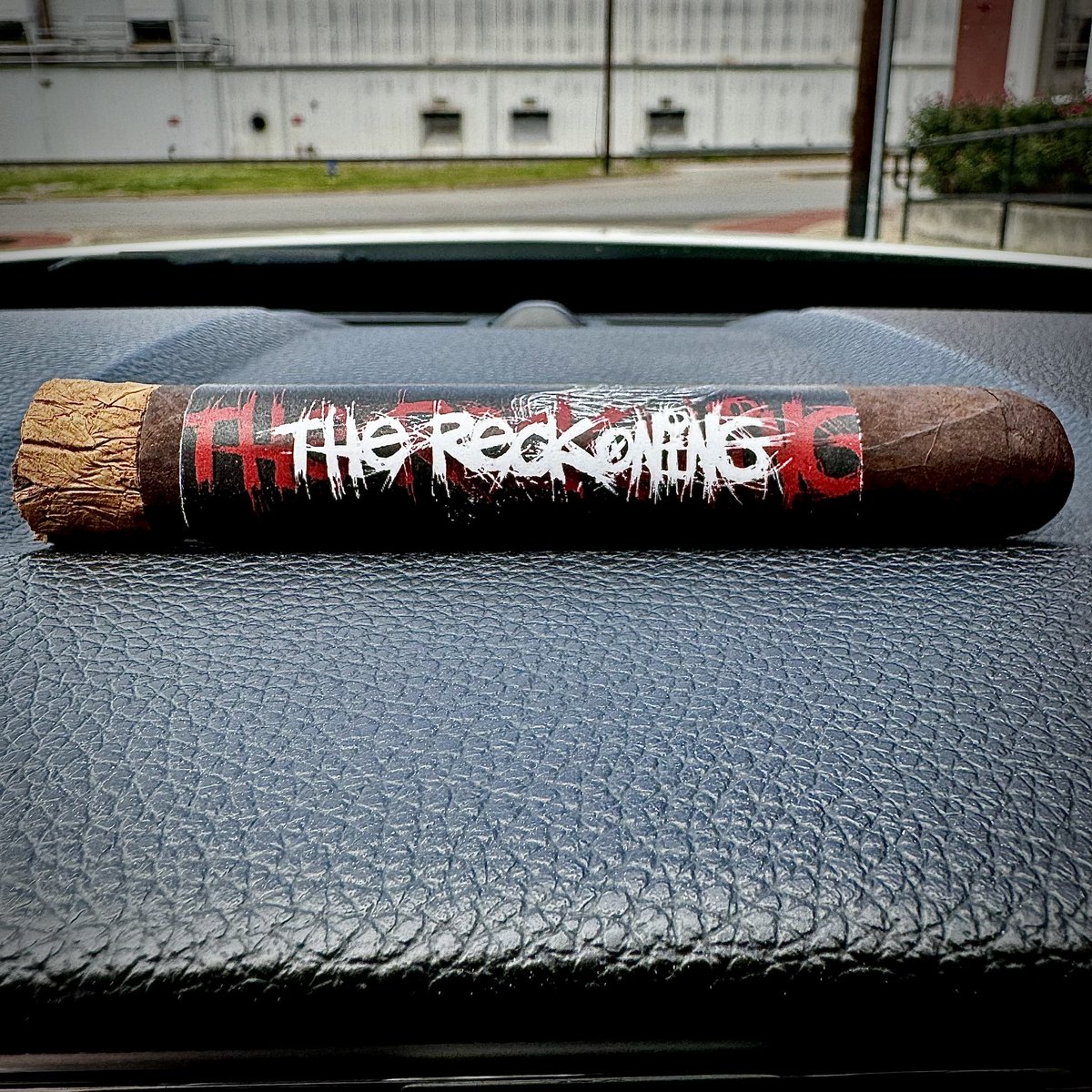 Starting #PostWorkoutCigars with a @CigarFederation The Reckoning 2024. “he refreshes my soul. He guides me along the right paths for his name’s sake.” —Psalm 23:3