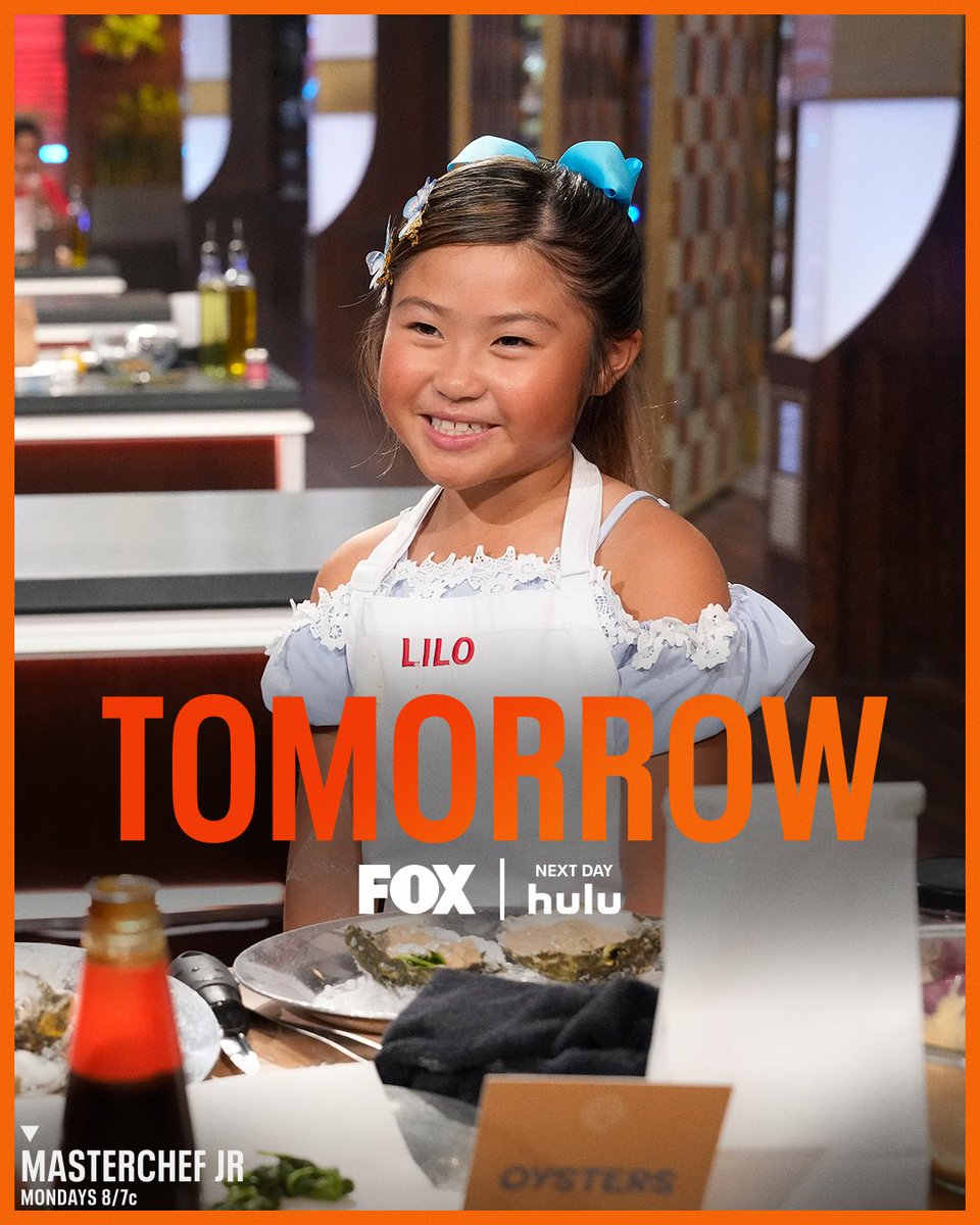 I have some snack-tacular news! 🥨 #MasterChefJunior is back tomorrow at 8/7c on @FOXTV!