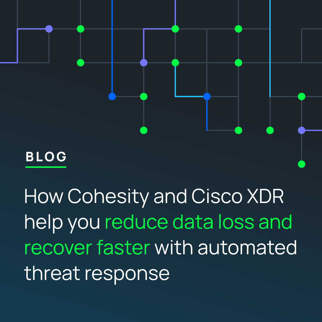Cohesity tweet media