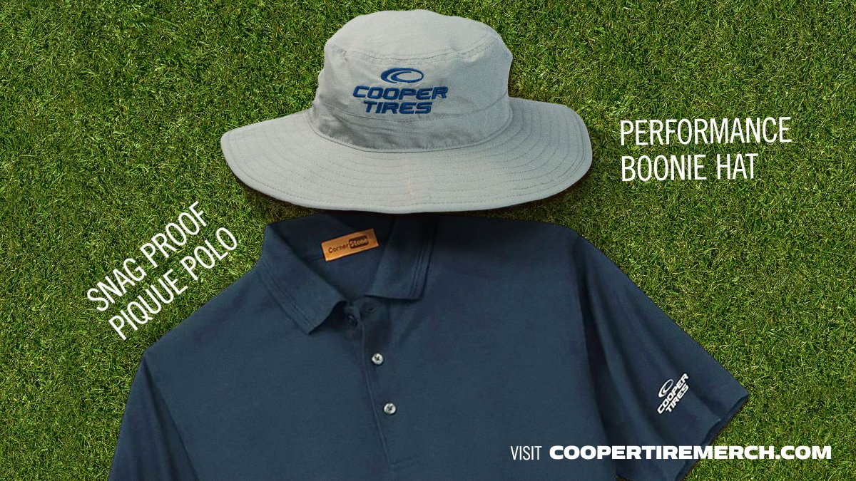 FORE! Get ready for your next drive with Cooper® gear, link below!🏌️‍♂️. coopertire.gy/6011wQxoh
