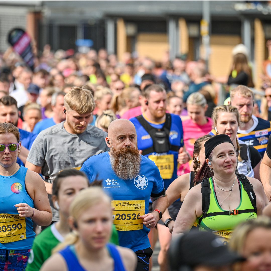 1 MONTH TO GO! Not long to go now until the Rob Burrow Leeds Marathon and Leeds Half Marathon. There is still time to enter, don't miss out!