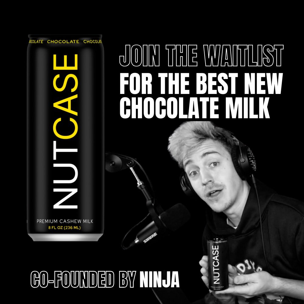 Join the waitlist do you don’t miss the first drop!! @Ninja #chocolate #nutmilk