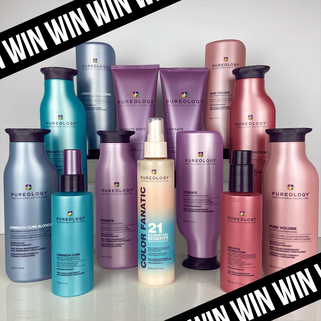 ⭐️ WIN ⭐️ Wanna win a MEGA hamper of luxury <a href="/pureology/">Pureology</a> haircare? 😱 

To enter ⬇️

✨ Like this post⁠
✨ Tag a friend (1 tag = 1 entry)⁠
✨ Make sure you’re both following <a href="/cloud10beauty/">Cloud 10 Beauty</a> 

T&amp;C’s Apply ❤️⁠